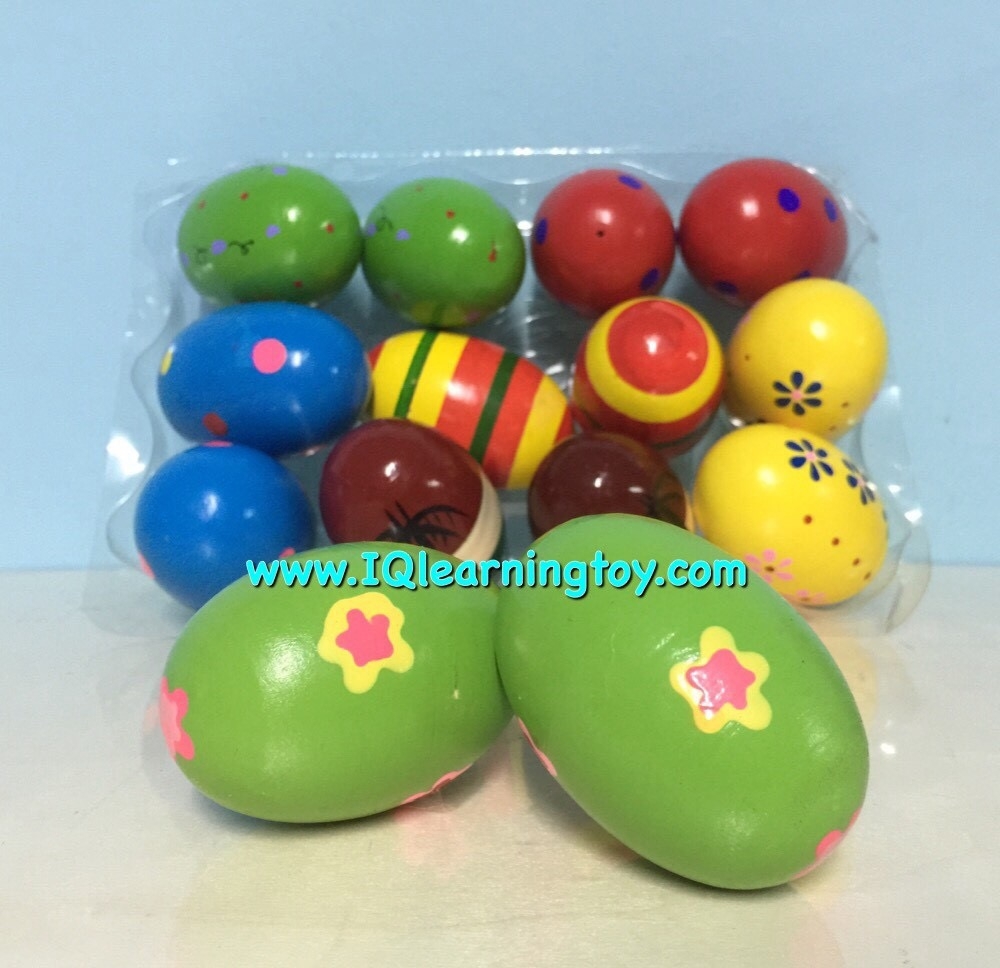 ลูกแซ็กไข่(ลูกซัดไข่แฟนซี) มาราคัสเป็นเครื่องดนตรีสีสวยสดใส 1 คู่ (2 ลูก)เขย่าเพื่อให้จังหวะ ให้ความสนุกสนาน ร่าเริงสดใส ขนาดประมาณ 3 นิ้ว ส