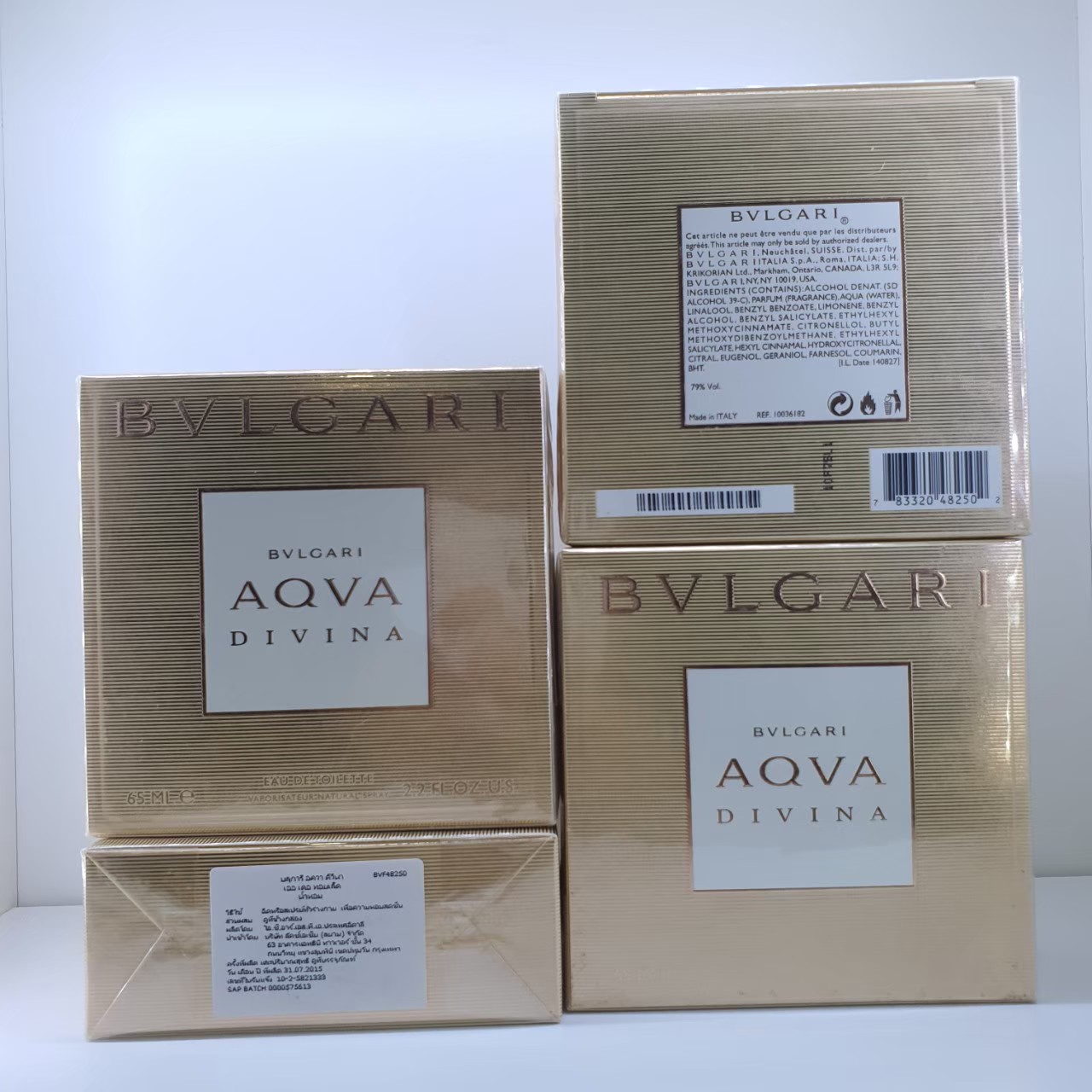 น้ำหอมแท้ Bvlgari Aqva Divina EDT 65ml กล่องซีลป้ายไทย กลิ่นนี้เลิกผลิต Discontinue