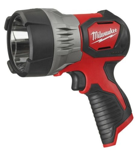 Milwaukee M12 SLED-0 สปอทไลท์ LED ไร้สาย 12 โวลท์ เครื่องเปล่า มิลวอคกี้