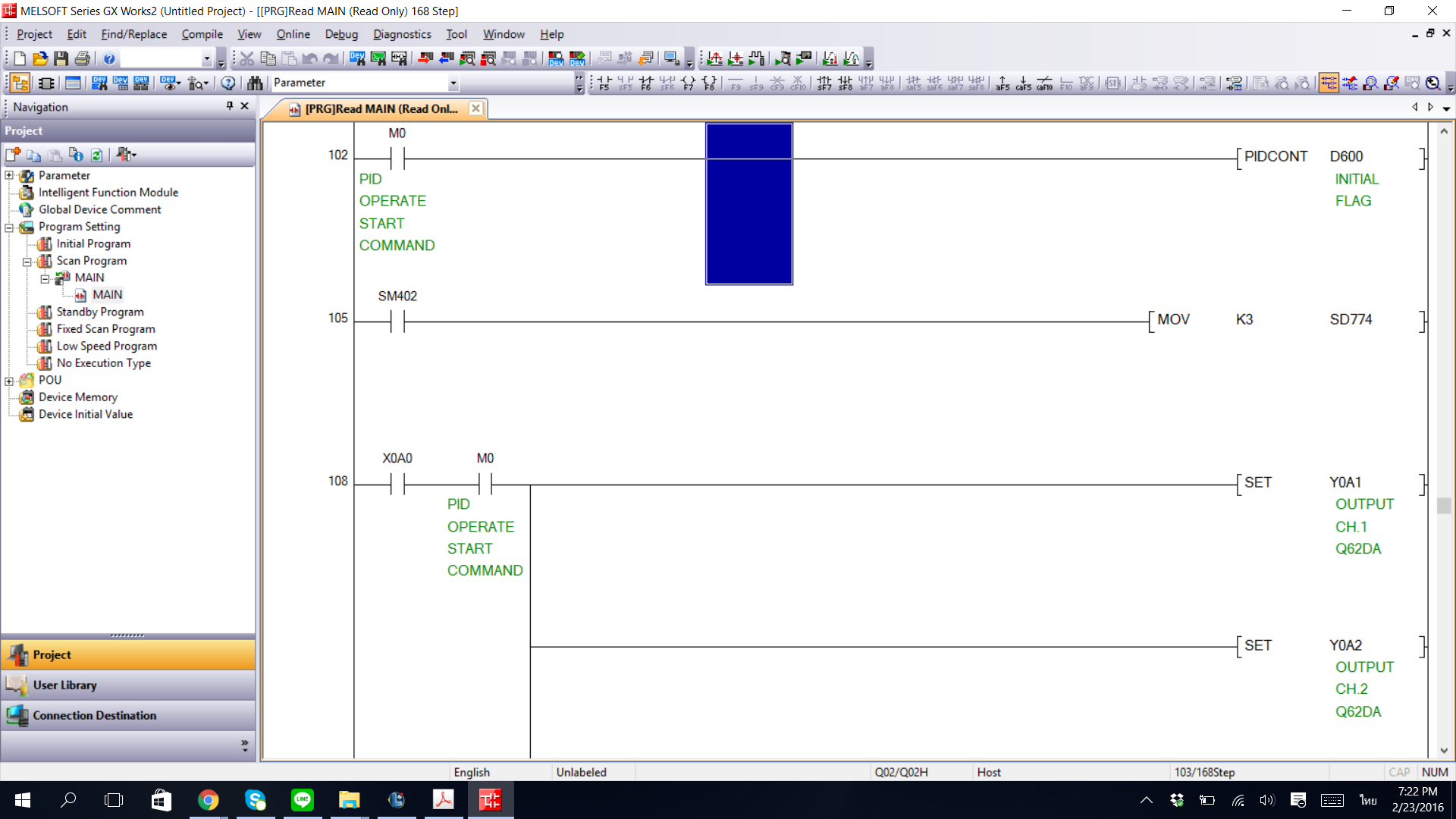 Ladder program