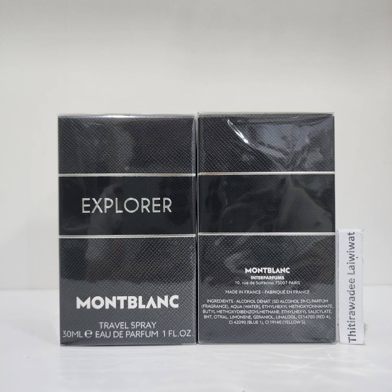 น้ำหอมแท้ MontBlanc Explorer EDP for men 30ml กล่องซีลไม่มีป้ายขาว ใครชอบแนว Creed Aventus