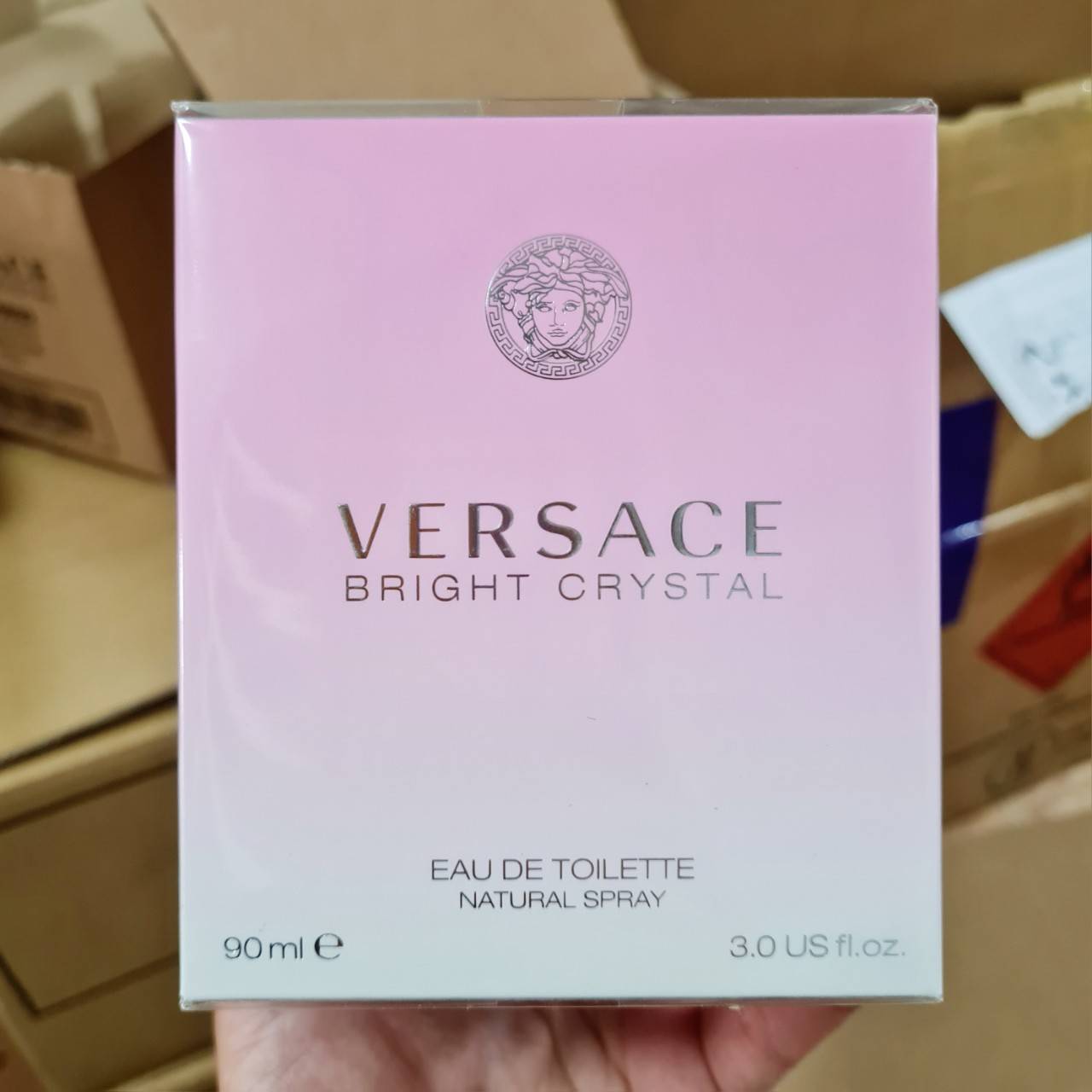น้ำหอมแท้ Versace Bright Crystal for Women EDT 90 ml. กล่องซีล
