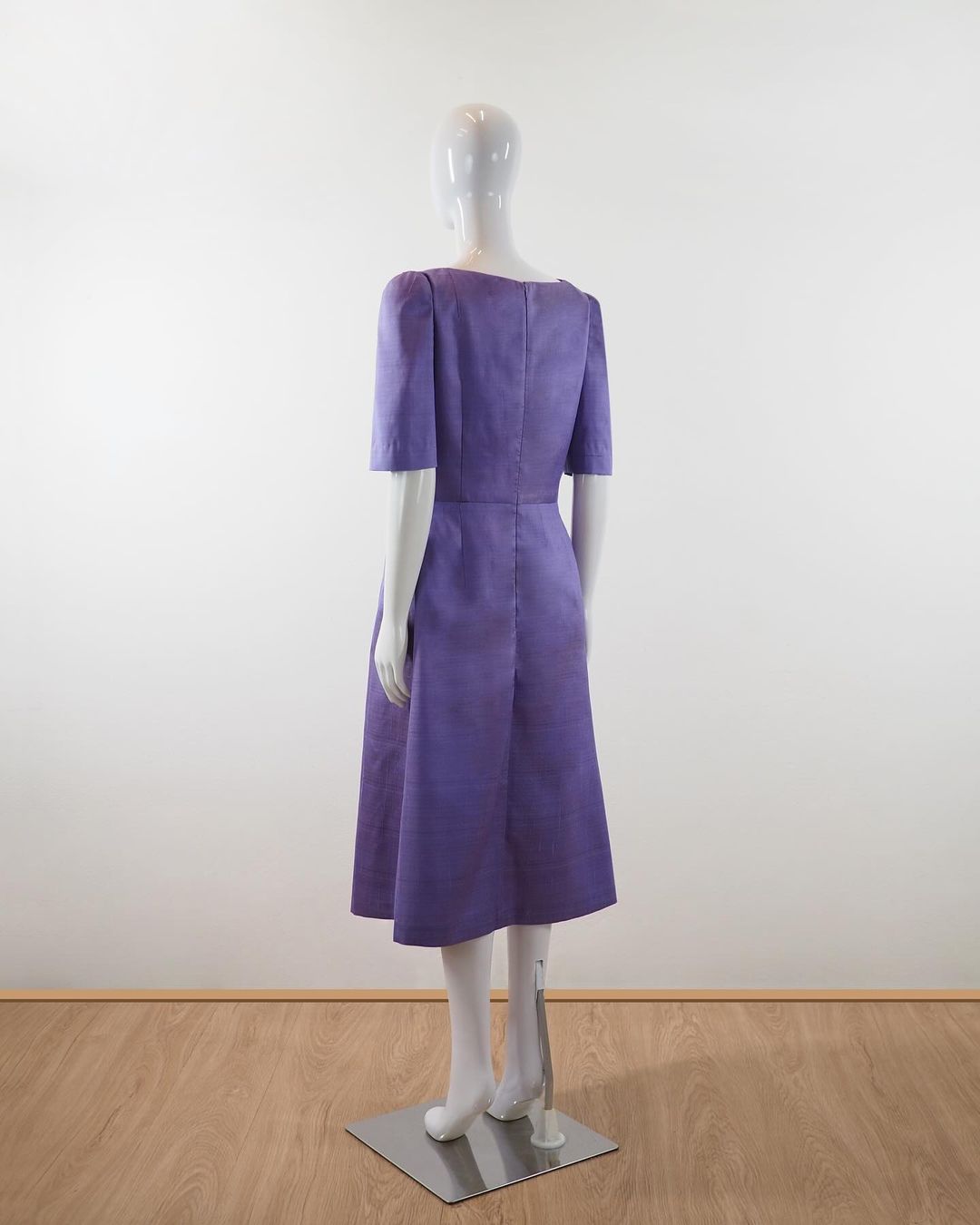 แบบตัดชุด เดรสผ้าไหม (ไม่รวมผ้า) chobmai x JHN รหัส CUT-51-0323673