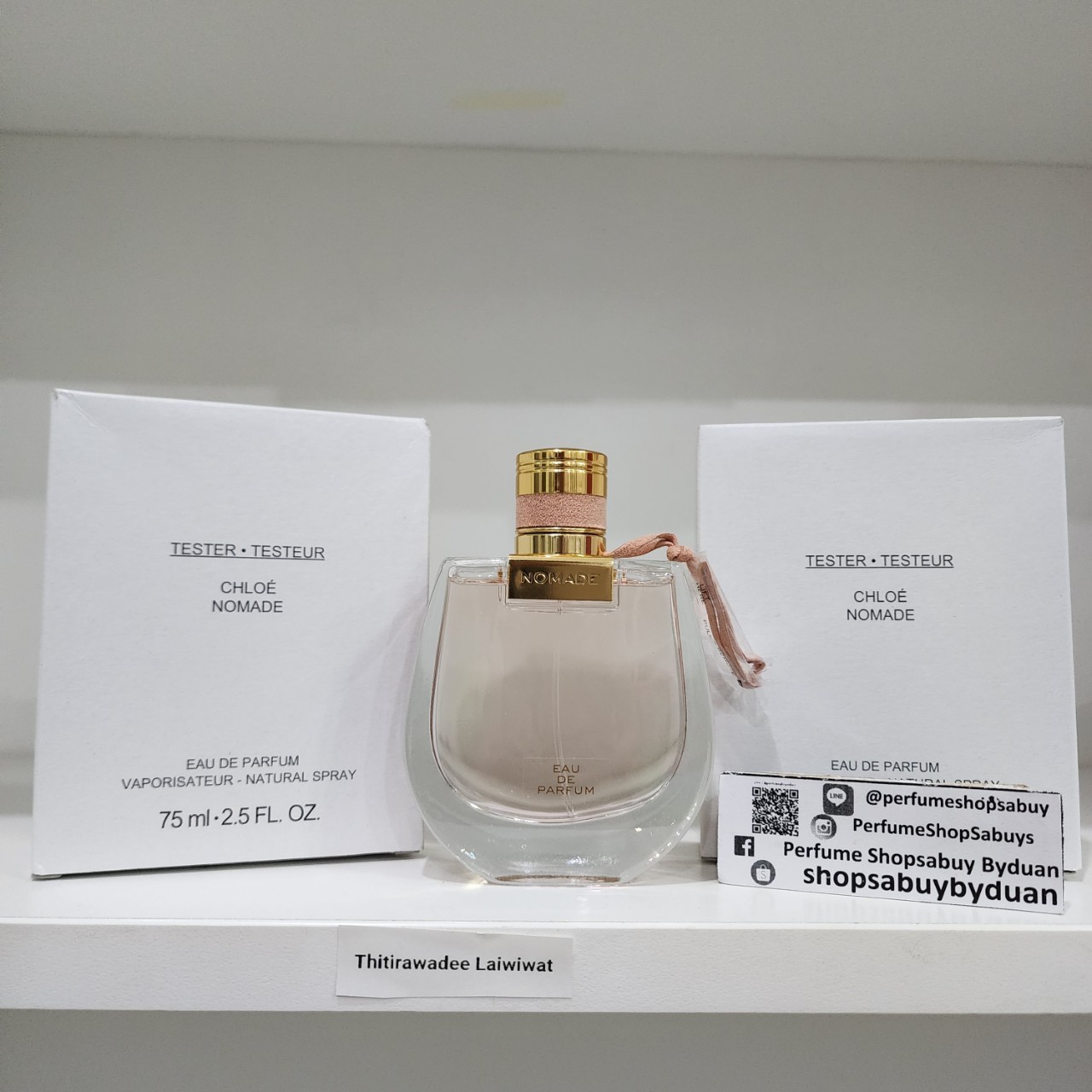 น้ำหอมแท้ Chloe Nomade EDP 75ml กล่องขาว