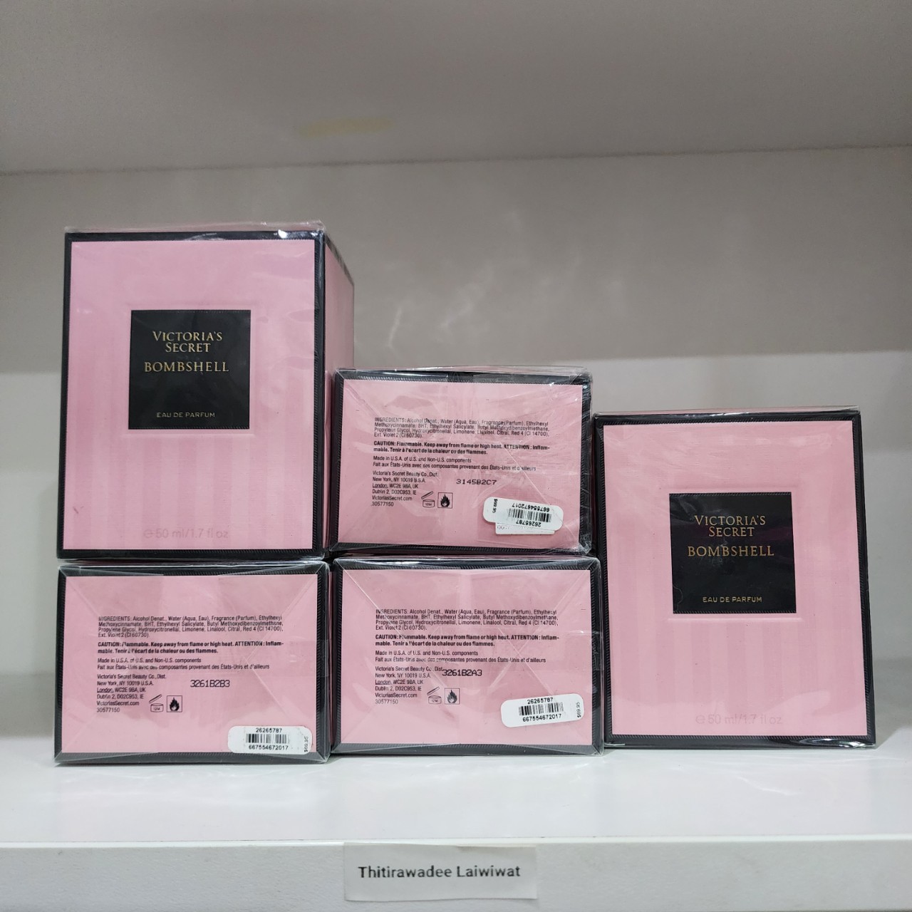 น้ำหอมแท้ Victoria's Secret Bombshell EDP 50ml กล่องซีล