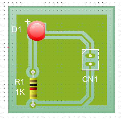 ลายวงจร PCB หลังออกแบบ