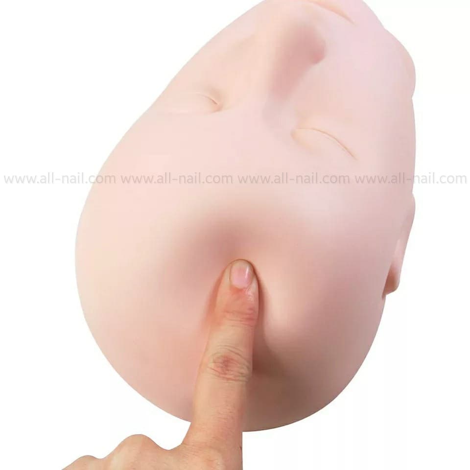 หัวหุ่น หัวหุ่นยาง หัวหุ่นฝึกต่อขนตา สักคิ้ว สักปาก