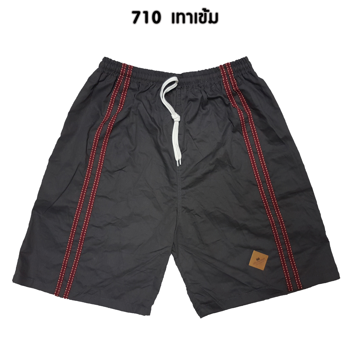 กางเกงขาสั้น SPORT 7 รหัส710 สีเทาเข้ม