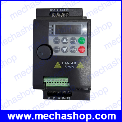 อินเวอร์เตอร์ปั้มน้ำ อินเวอร์เตอร์มอเตอร์ 3เฟส 2.2KW 5.8A Input: AC 380V Output: AC 0-380V 5.8A 0Hz-400Hz