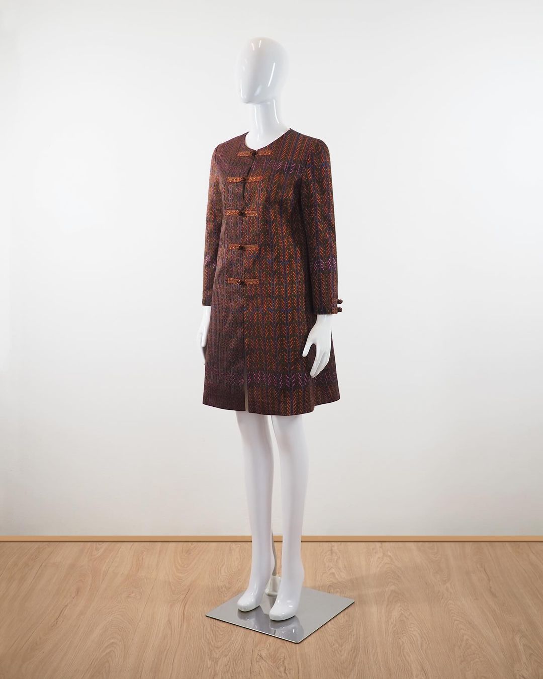 แบบตัดชุด เดรสผ้าไหม (ไม่รวมผ้า) chobmai x JHN รหัส CUT-51-0323671