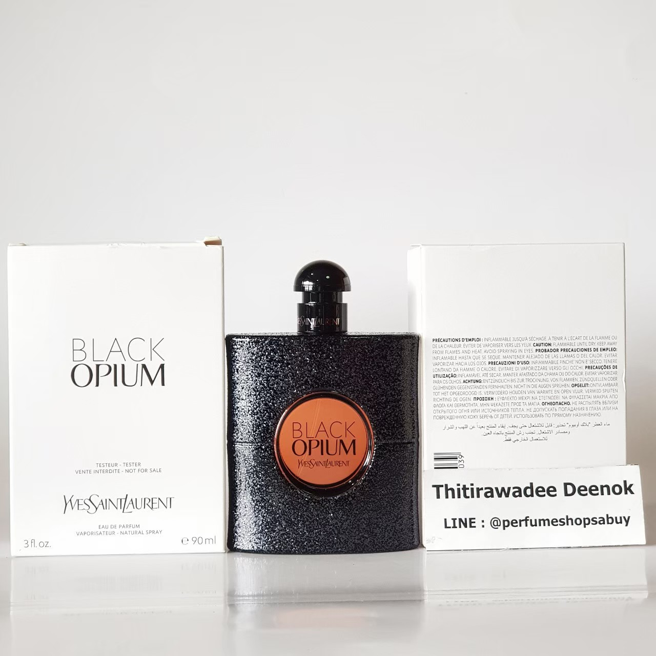 น้ำหอมแท้แบ่งขาย YSL Black Opium Eau De Parfum for women💕Travel Size #แบบทดลอง