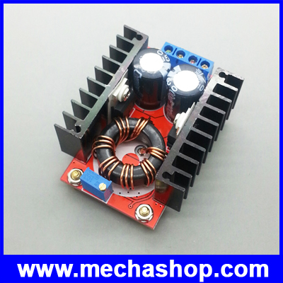 ดีซีคอนเวอร์เตอร์ ตัวแปลงไฟ DC เป็น DC บูตคอนเวอร์เตอร์ Boost Converter DC-DC 10-32V to 12-35V (Output สูงสุด150W)