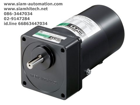 มอเตอร์พร้อมหัวเกียร์ ยี่ห้อ Oriental Motor รุ่น 5IK90GU-STF หัวเกียร์รุ่น 5QU18K