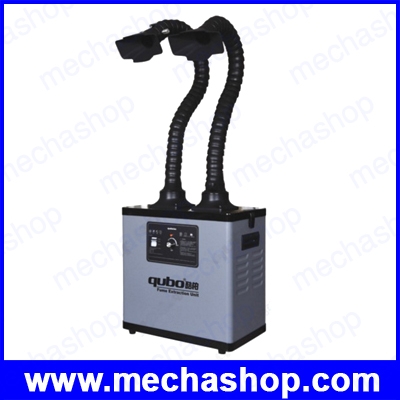 เครื่องดูดควันตะกั่วบัดกรี เครื่องดูดควันเชื่อม 200W Welding Fume Extractor Smoke Absorber Air Filter Filter Double X1002