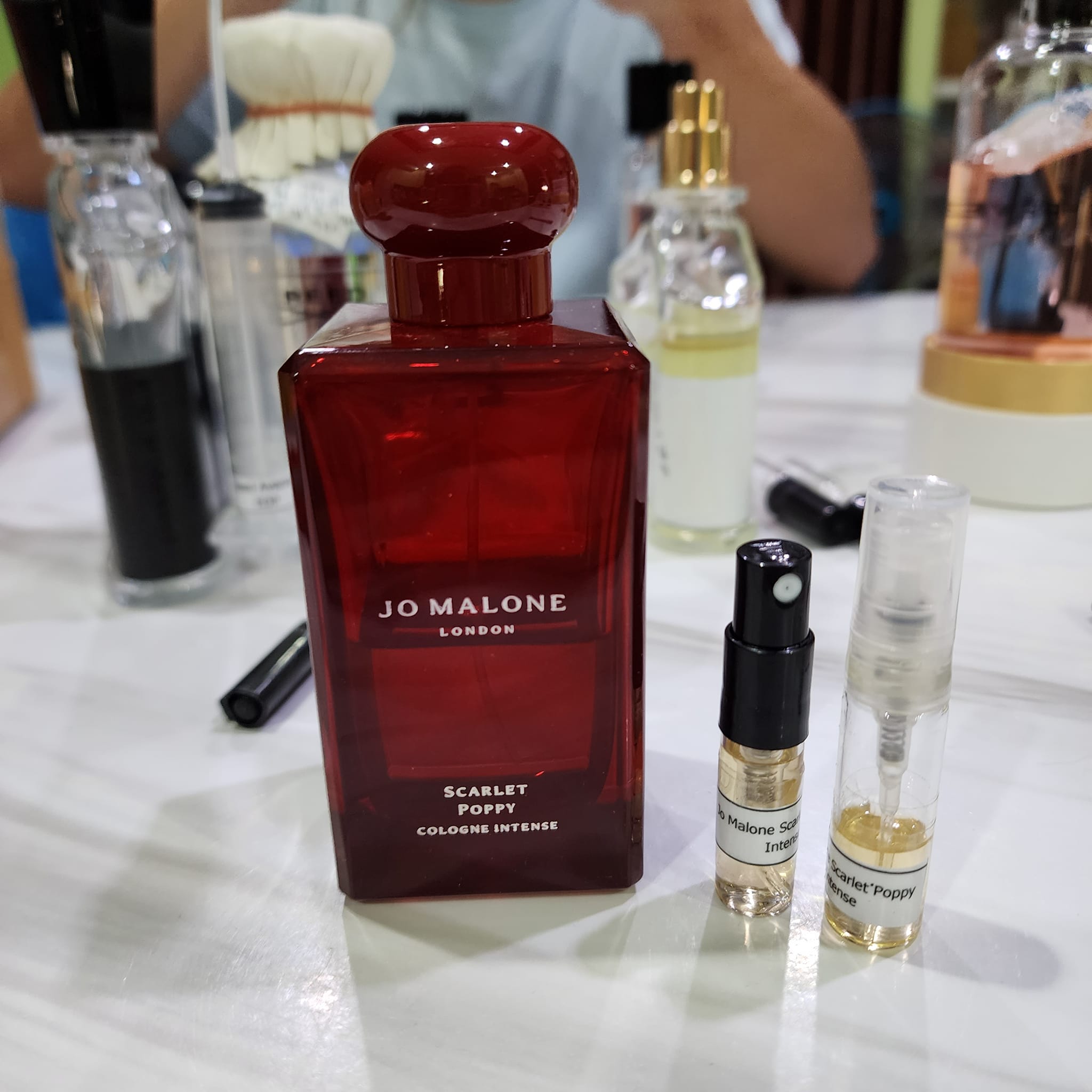 น้ำหอมแท้แบ่งขาย Jo Malone Scarlet Poppy Cologne Intense 💕Travel Size #แบบทดลอง