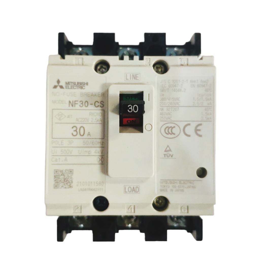 ON-FUSE BREAKER NF30-CS 3P 30A MITSUBISHI