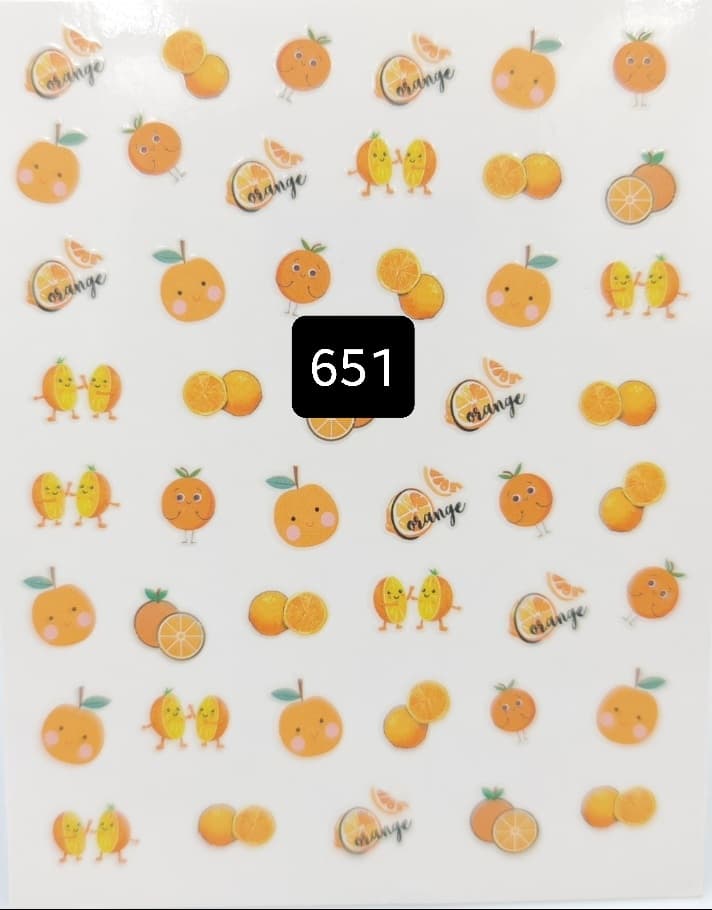 สติ๊กเกอร์แต่งเล็บ รูปต่างๆ