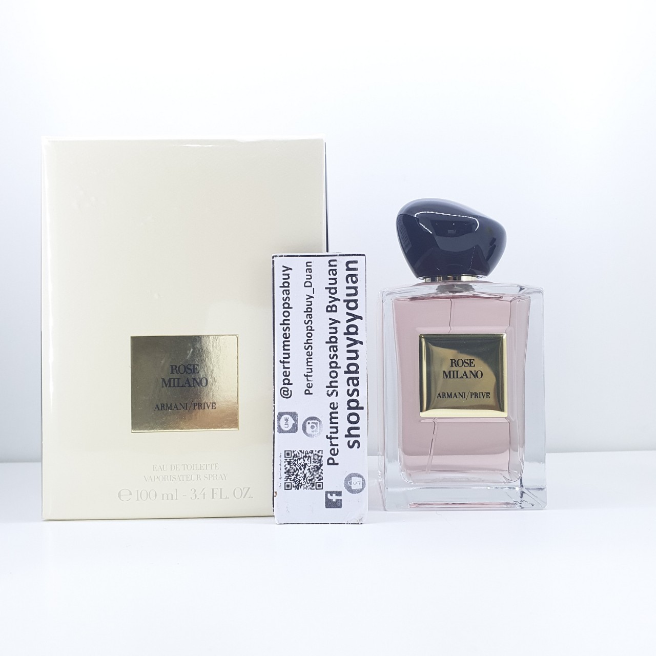 น้ำหอมแท้แบ่งขาย Giorgio Armani Prive Les Eaux - Rose Milano EDT 💕Travel Size แบบทดลอง