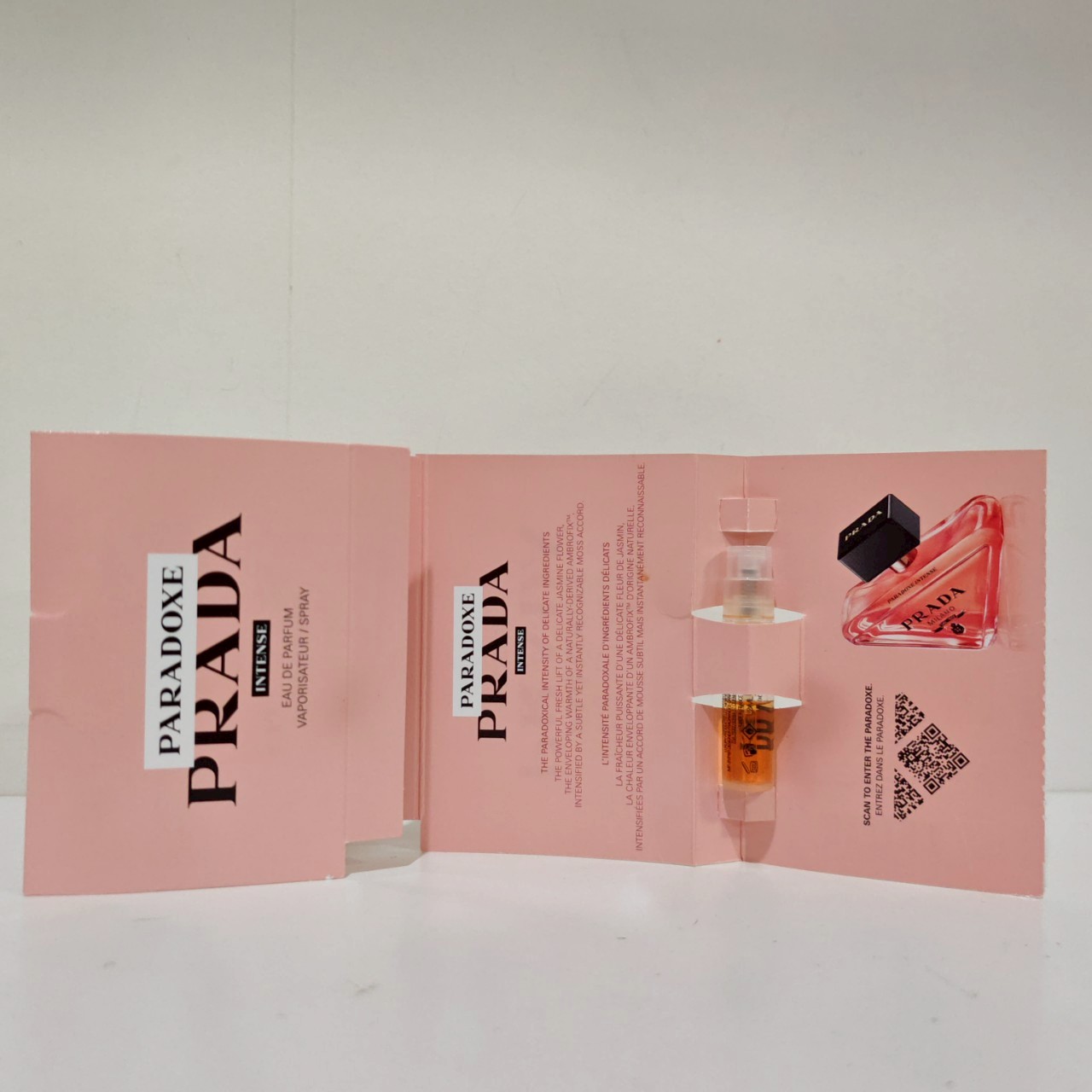 น้ำหอมไวออลหลอดทดลอง Prada Paradoxe Intense 1.2ml Spray Sample Vial แบบหลอดทดลอง น้ำหอมไวออลแบบหลอด