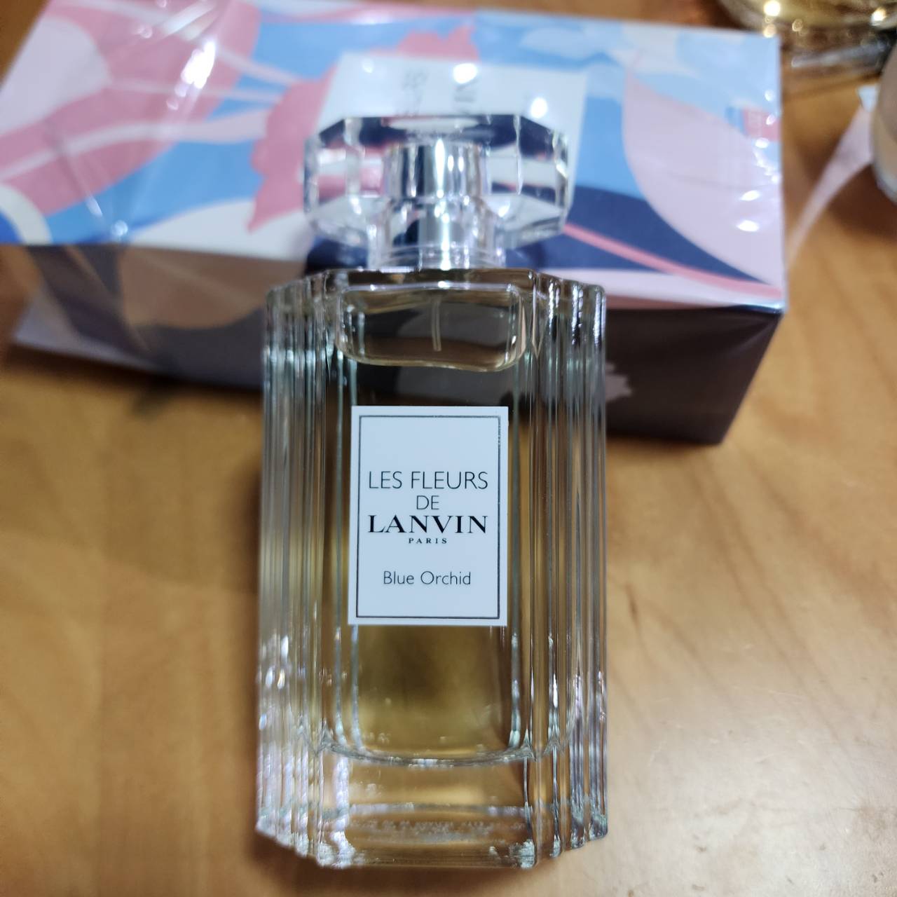 น้ำหอมแท้ Lanvin Les Fleurs blue orchid 90ml กล่องซีล