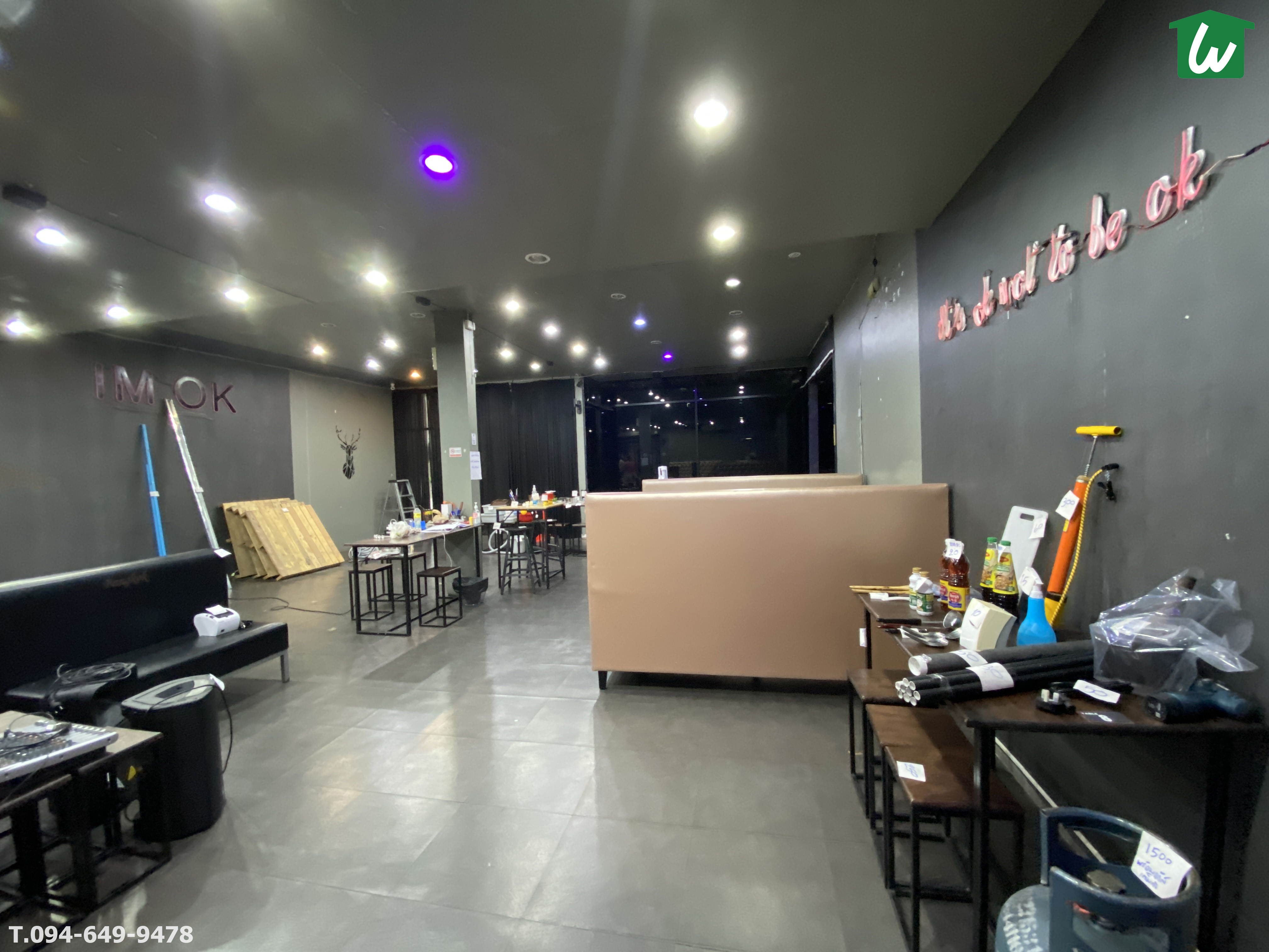 SOLD OUT!🏡ให้เช่า🏡 ห้องว่างทำร้านอาหาร เครื่องดื่ม, สำนักงาน 🏢 ร้านเครื่องเสียงรถยนต์, ร้านเสริมความงาม, ร้านนวดสปา ติดถนน เกษตร-นวมินทร์. ตอม่อ 86-88