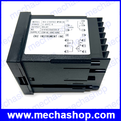 เครื่องควบคุมอุณหภูมิ PID Temperature Controller REX-C700FK02-M*AN DA AC 220V K type Input Relay Output 72*72mm