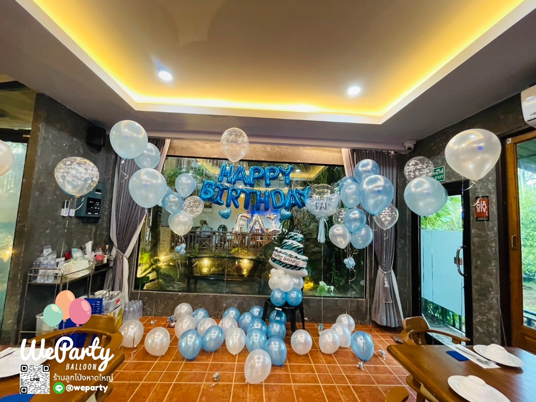 ลูกโป่งวันเกิด Happy Birthday set (with Helium)สนใจติดต่อสั่งซื้อ Line: @weparty (มี@ ด้านหน้า)