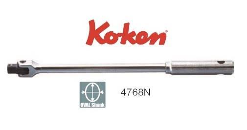 KOKEN 4768N ด้ามเหล็กกลิ้งลาย 1/2" โคเค่น 4768N