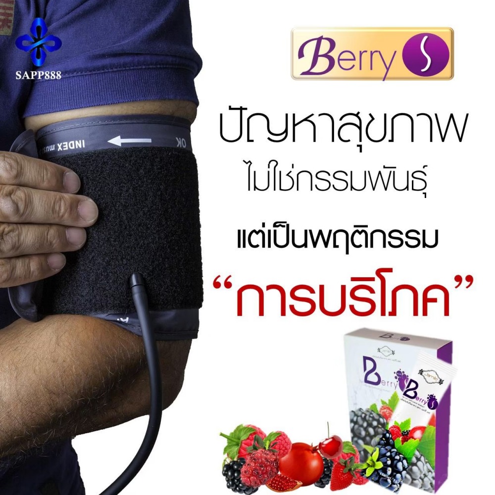 เบอร์รี่ เอส Berry S ล้างสารพิษ สารตกค้าง ในเลือด