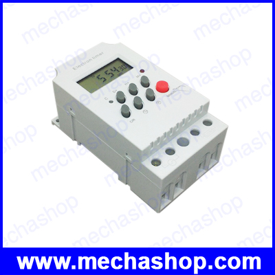 เครื่องตั้งเวลาดิจิตอล ตัวตั้งเวลา รายวัน รายสัปดาห์ มีแบตเตอรี่ lithium และรีเลย์ ในตัว KG316t-II 17 On/Off Programmable Electronic Timer 25A 220V