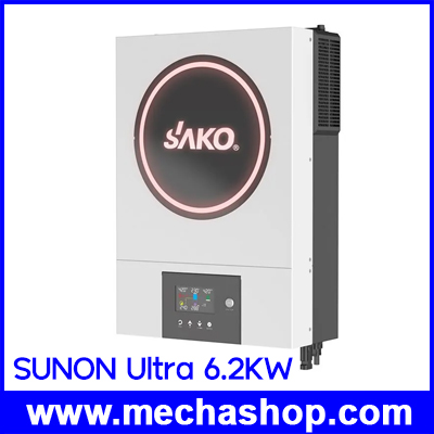 อินเวอร์เตอร์ SUNON Ultra 6.2KVA/24V On/off grid solar Inverter, with AC charger and 120A MPPT solar charger built in (สินค้า Pre-Order)