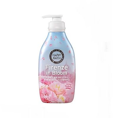 HAPPY BATH firenze in bloom perfume body wash (13,900 won) กลิ่นน้ำหอมดอกไม้นานาชนิด เนื้อฟองนุ่ม หอมติดกายทน