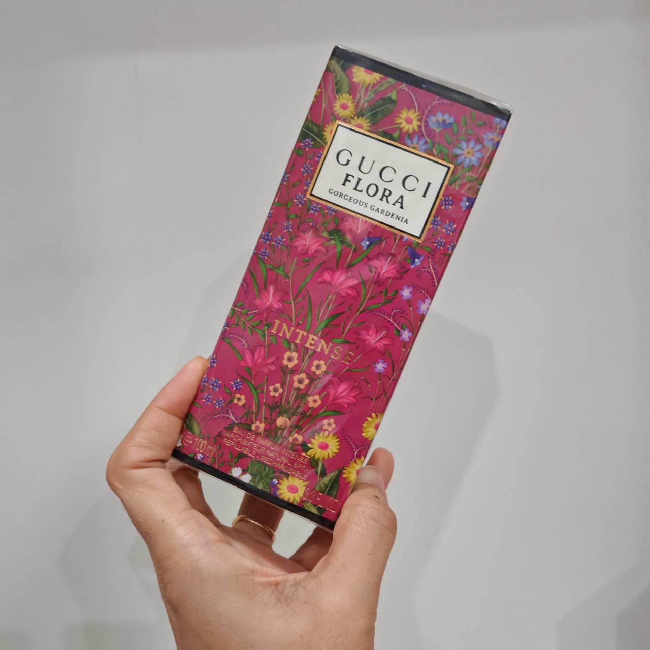 น้ำหอมแท้ Gucci Flora Gorgeous Gardenia Eau de Parfum Intense 100ml กล่องซีล