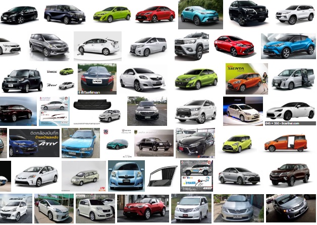 คู่มือ Toyota หลายรุ่น ปี เก่า-2019