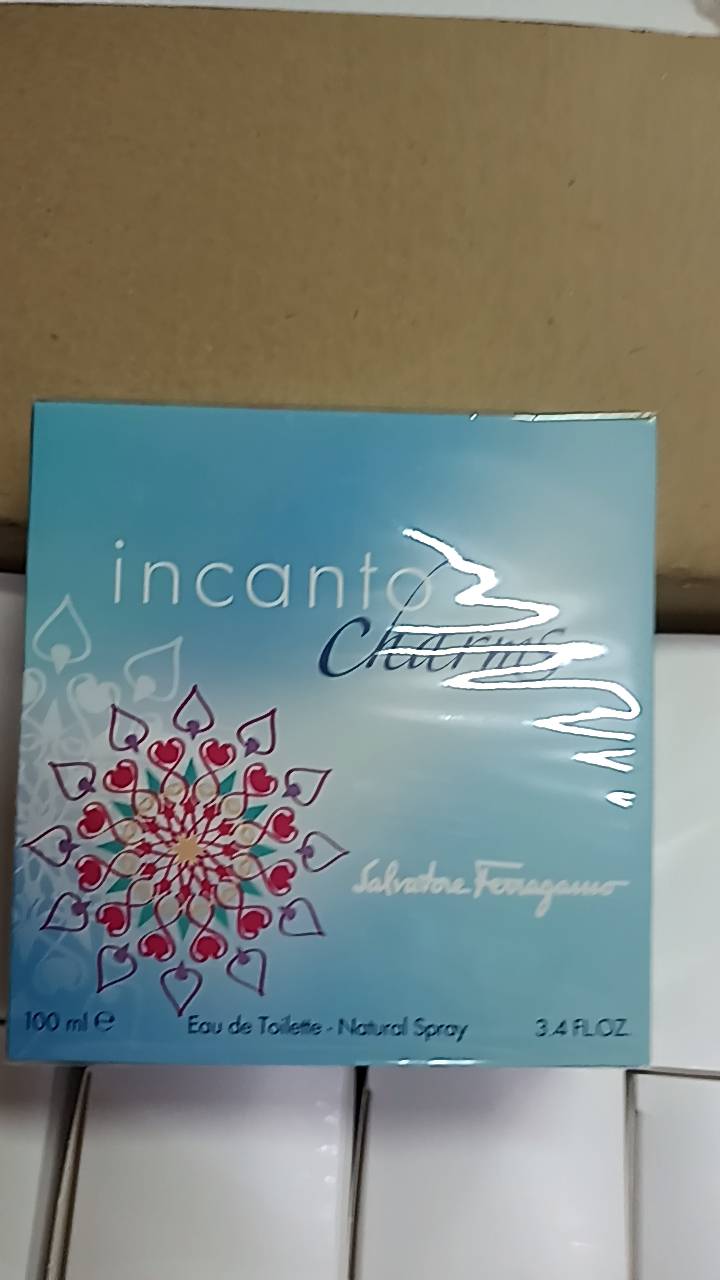 น้ำหอมแท้ Salvat0re Ferragam0 Incanto Charms EDT 100ml กล่องซีล
