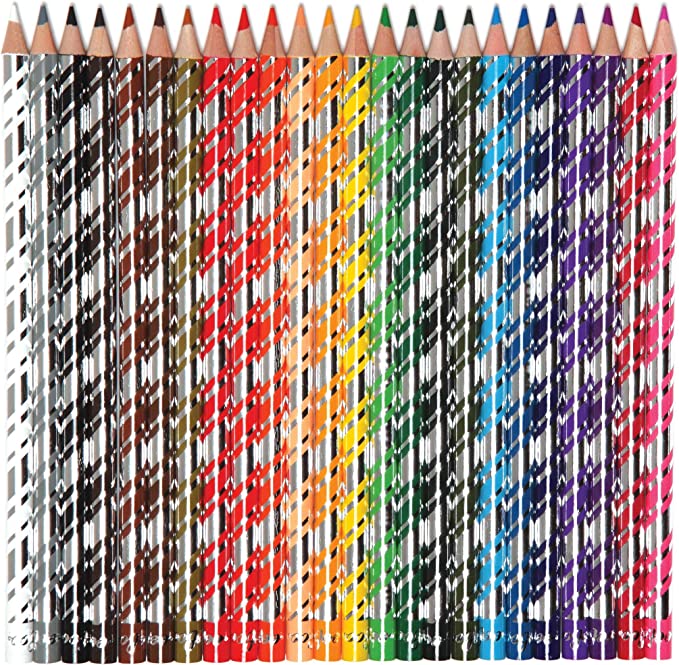 สีไม้ eeBoo's Butterflies and Flowers Color Pencils in Tin Box/Set of 24สี ของแท้ กล่องเหล็ก imported USA