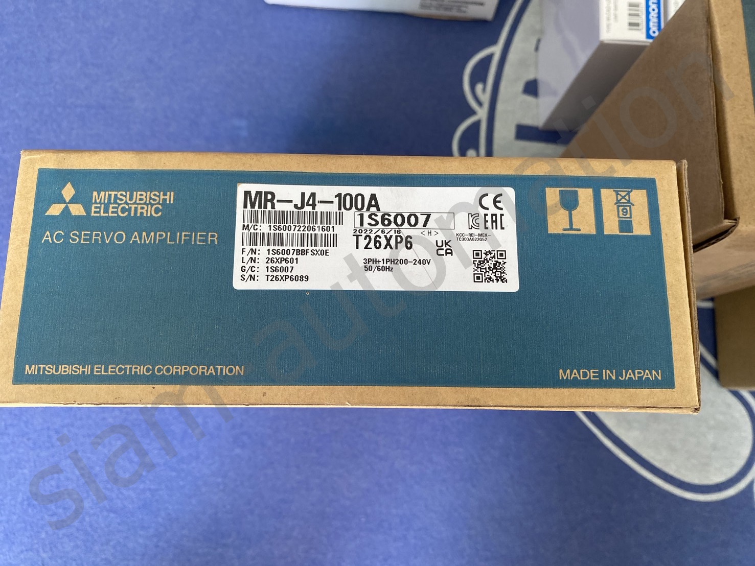 MR-J4-100A MITSUBISHI AC SERVO DRIVE