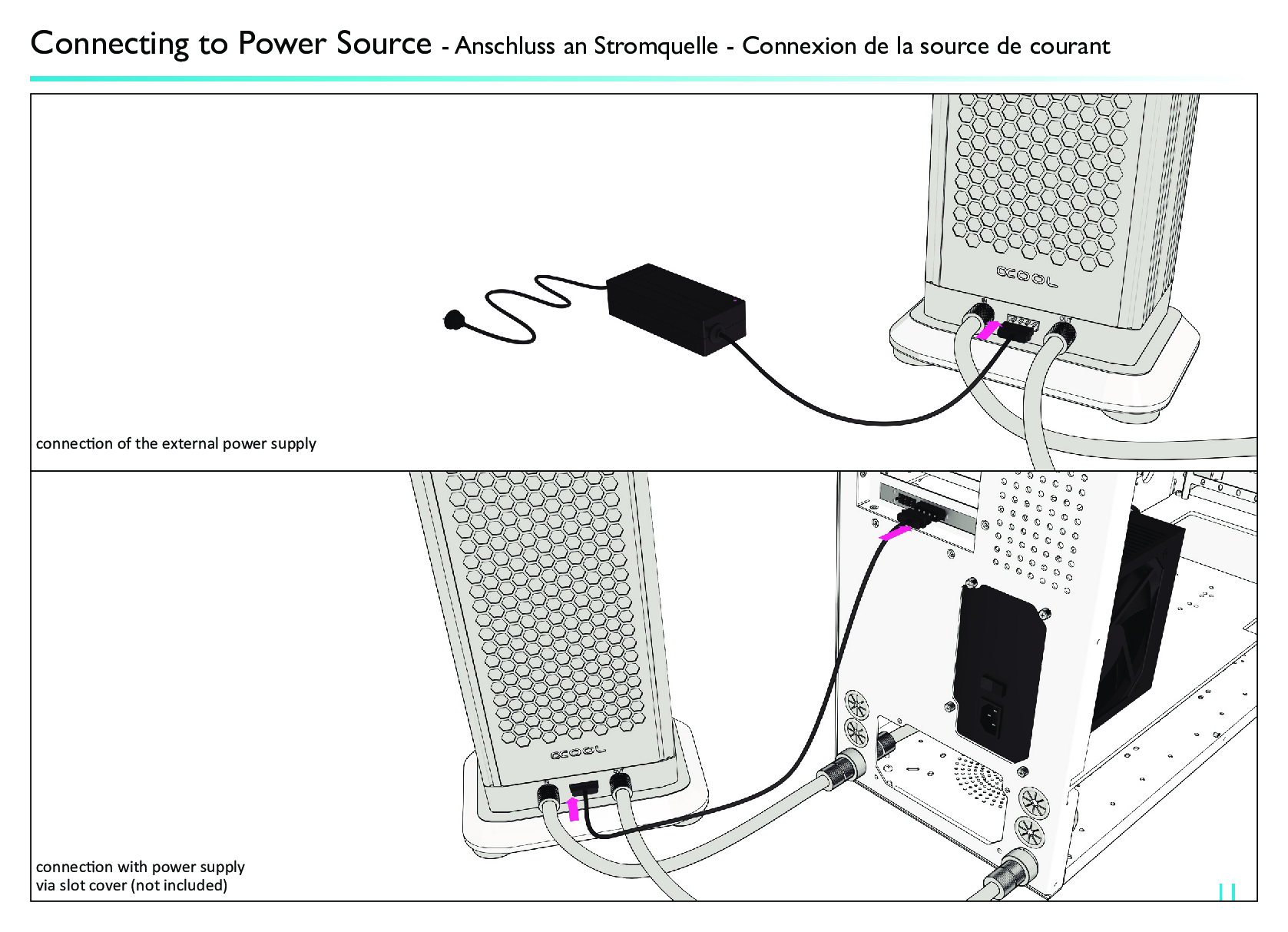 Alphacool Eiswand 360 Solo - black