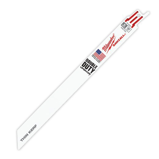 Milwaukee TORCH Thin Kerf 48-00-418x ใบเลื่อยซอว์ซอล 6 12 นิ้ว 18 TPI บรรจุ 5 ใบ/ซอง มิลวอคกี้