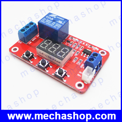 รีเลย์ควบคุมอุณหภูมิ บอร์ดควบคุมอุณหภูมิ DC 12V Temperature Display Module Sensor Relay Switch Control -20 to 100 degree Celsius แถมเซนเซอร์