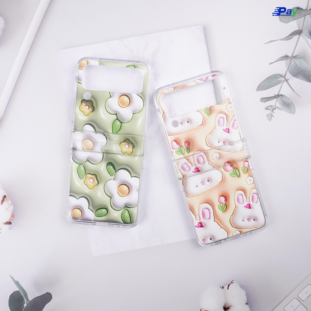 เคสโทรศัพท์ Samsung City Dog ลาย3D แบบแข็ง สำหรับ SS Z Flip3 5G