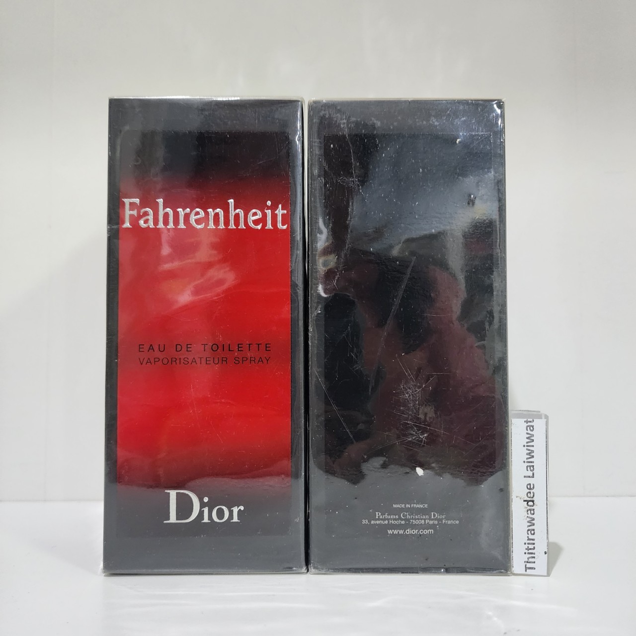 น้ำหอมแท้ Christian Dior Fahrenheit EDT 200ml กล่องซีลตูดหลุดกล่องไม่สวยบุบ ( รหัส 9L01 )