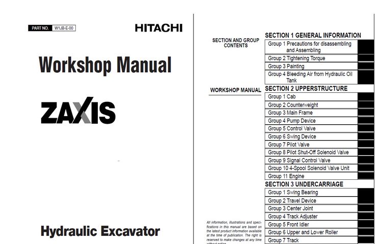 HITACHI LX70-7 , LX80-7 คู่มือซ่อมรถจักรกลหนักฮิตาชิ วงจรไฟฟ้า ไฮดรอลิก Hydraulic HITACHI รถตักล้อยาง รุ่น LX70-7 LX80-7 4BG1-T คู่มือซ่อมแมคโคร