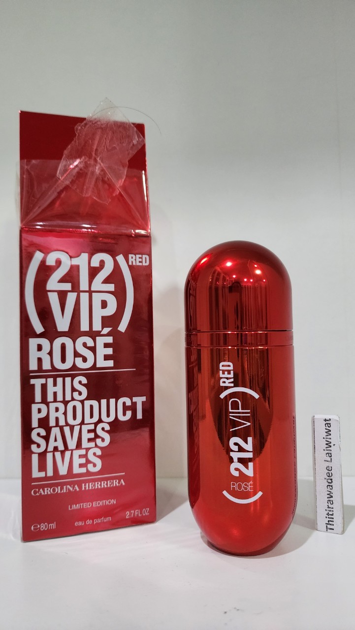 น้ำหอมแท้แบ่งขาย Carolina Herrera 212 VIP Rose Limited Edition (Red Box) EDP 💕Travel Size แบบทดลอง