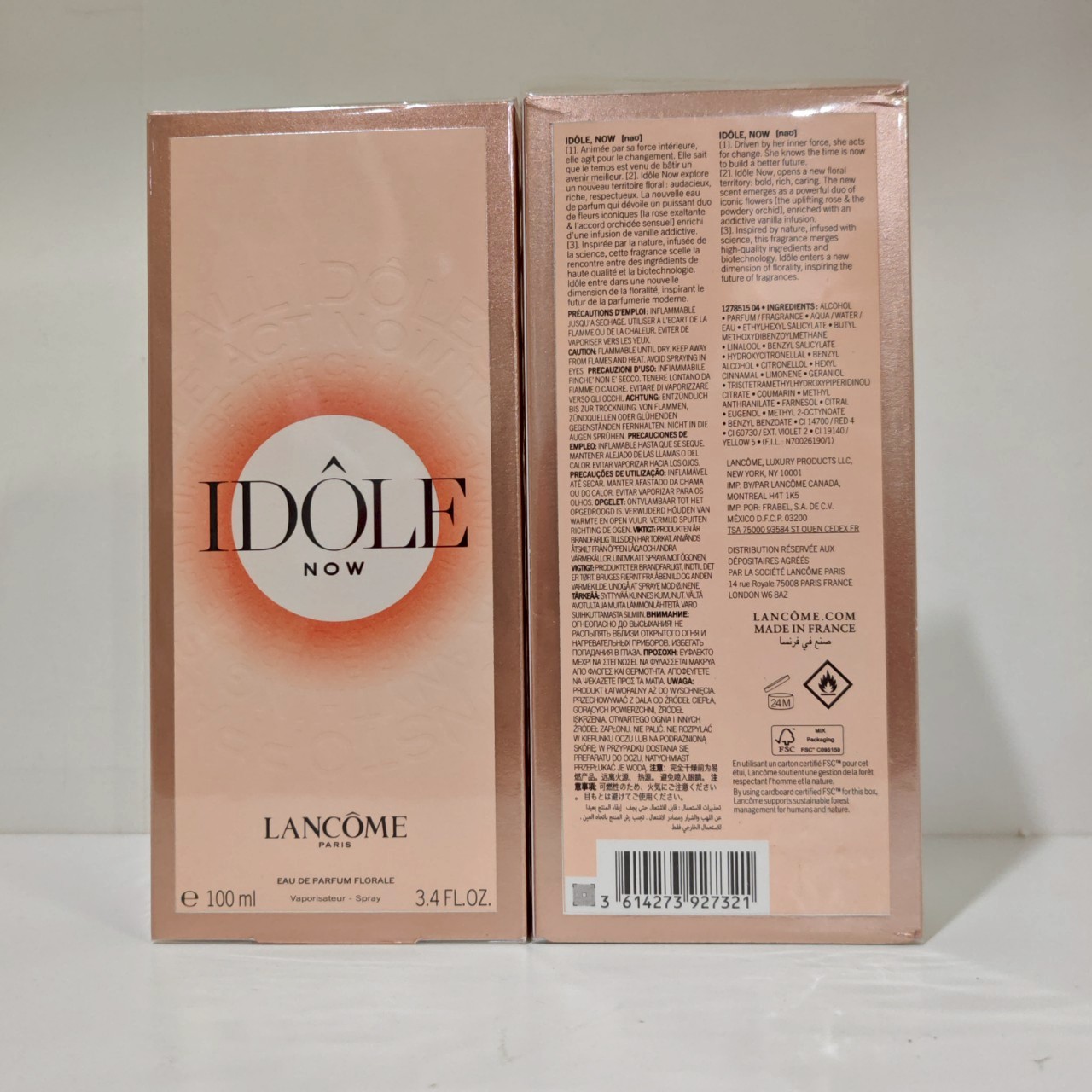 น้ำหอมแท้ Lancome Idole Now EDP Florale 100ml กล่องซีล