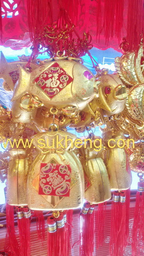 โมบายจิ๋วรับโชคตรุษจีน หลากหลายรูปแบบ