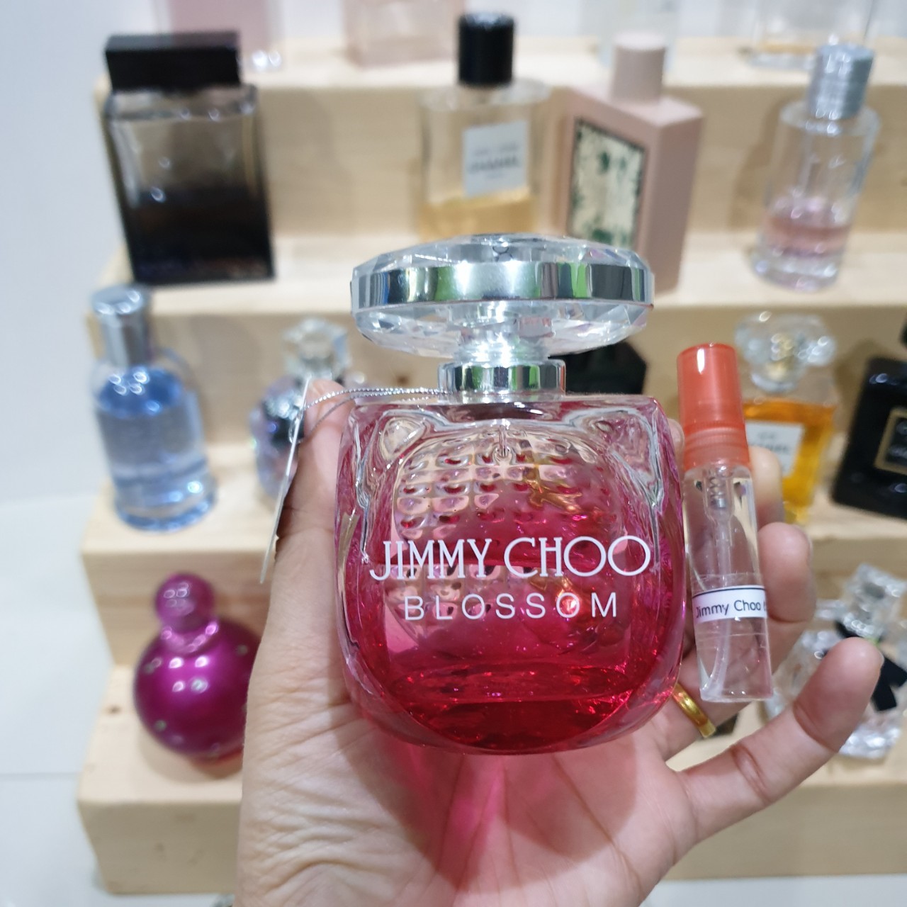 น้ำหอมแท้แบ่งขาย Jimmy Choo Blossom Eau De Parfum 💕Travel Size #แบบทดลอง