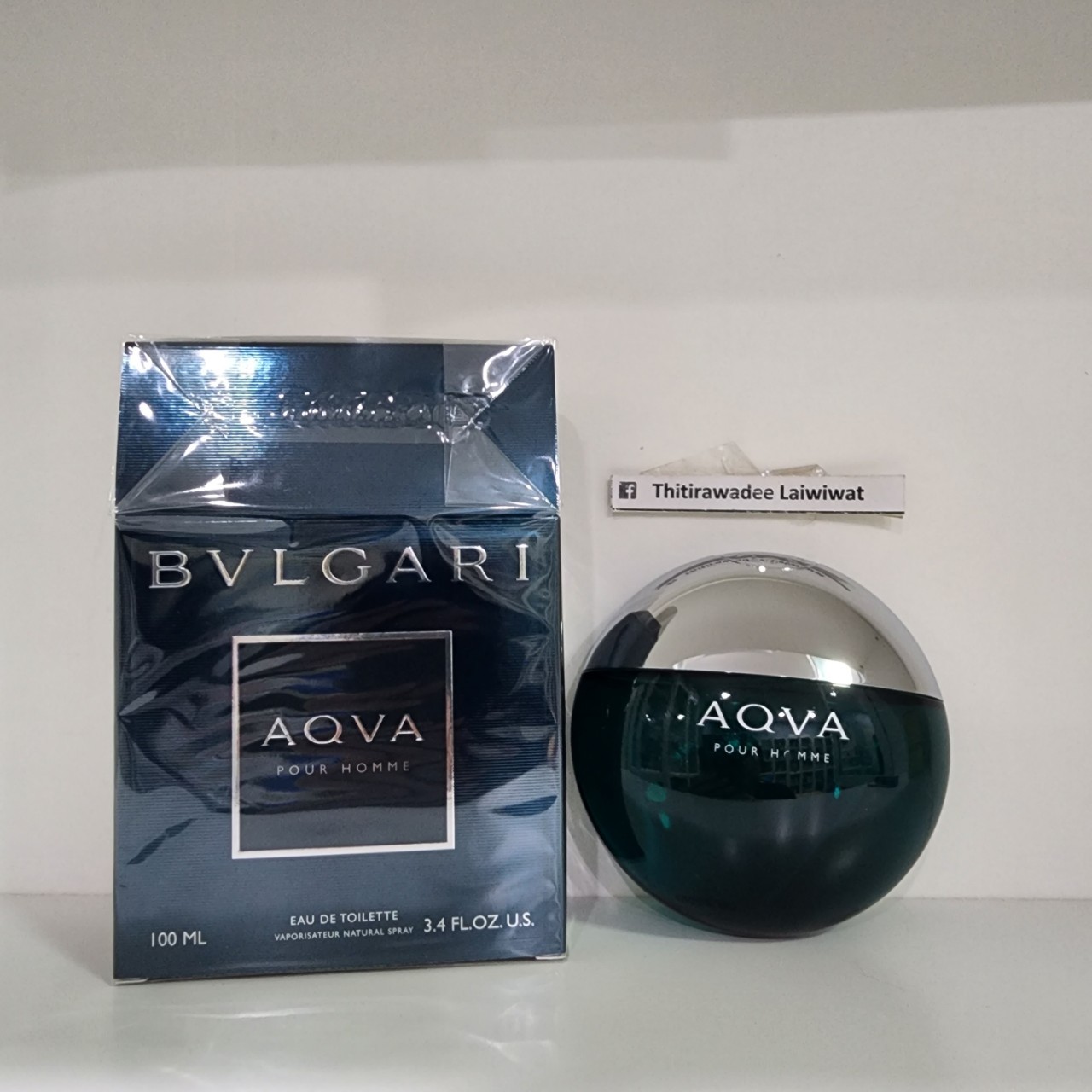 น้ำหอมแท้ Bvlgari Aqva Pour Homme EDT 100ml กล่องซีล