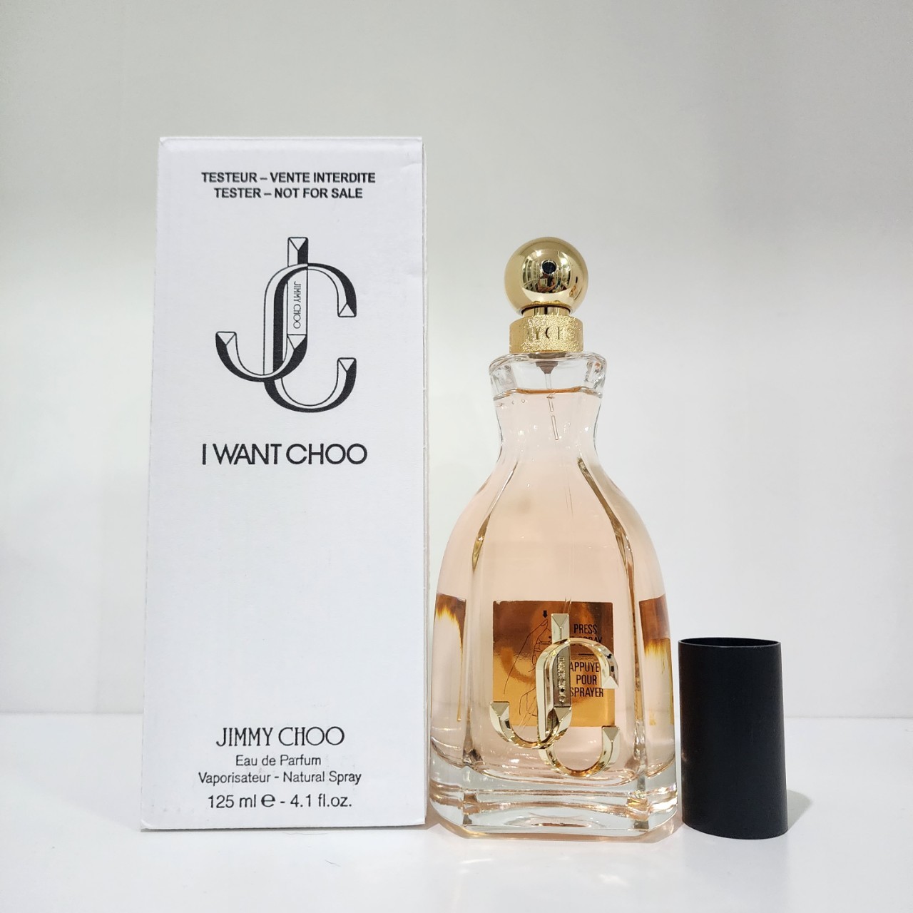 น้ำหอมแท้ Jimmy Choo I Want Choo EDP 125ml กล่องเทสเตอร์
