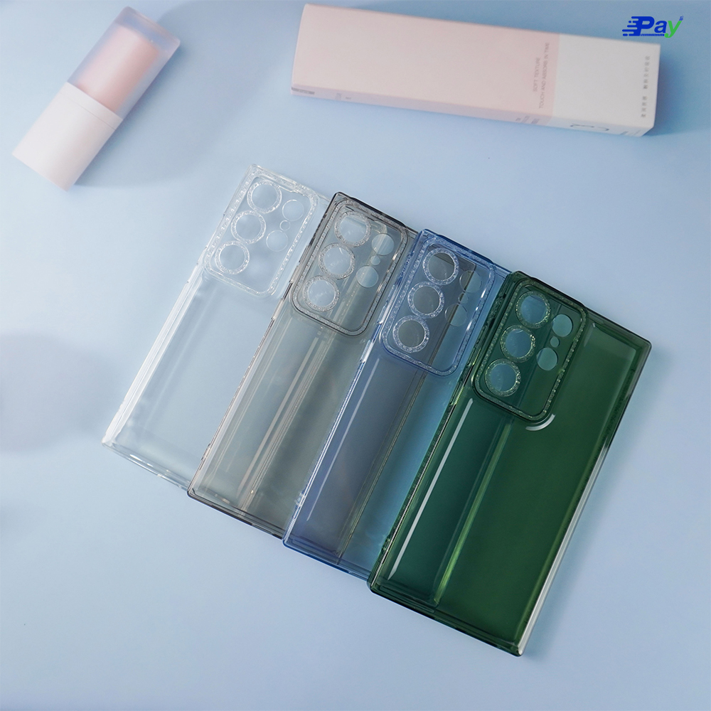 เคสโทรศัพท์ OPPO เคสใส กริตเตอร์ ขอบเพชร สำหรับ OP Reno 7z/OP Reno 8z
